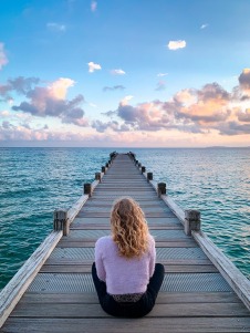 meditation calm woman